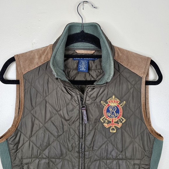 Ralph Lauren crested vest size M - Picture 5 of 10